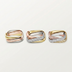 [LUXE] TRINITY 3.5MM CUSHION RING COLLECTION