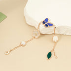 [LUXE JEWELRY] LUCKY SPRING BUTTERFLY 5 MOTIF BRACELET