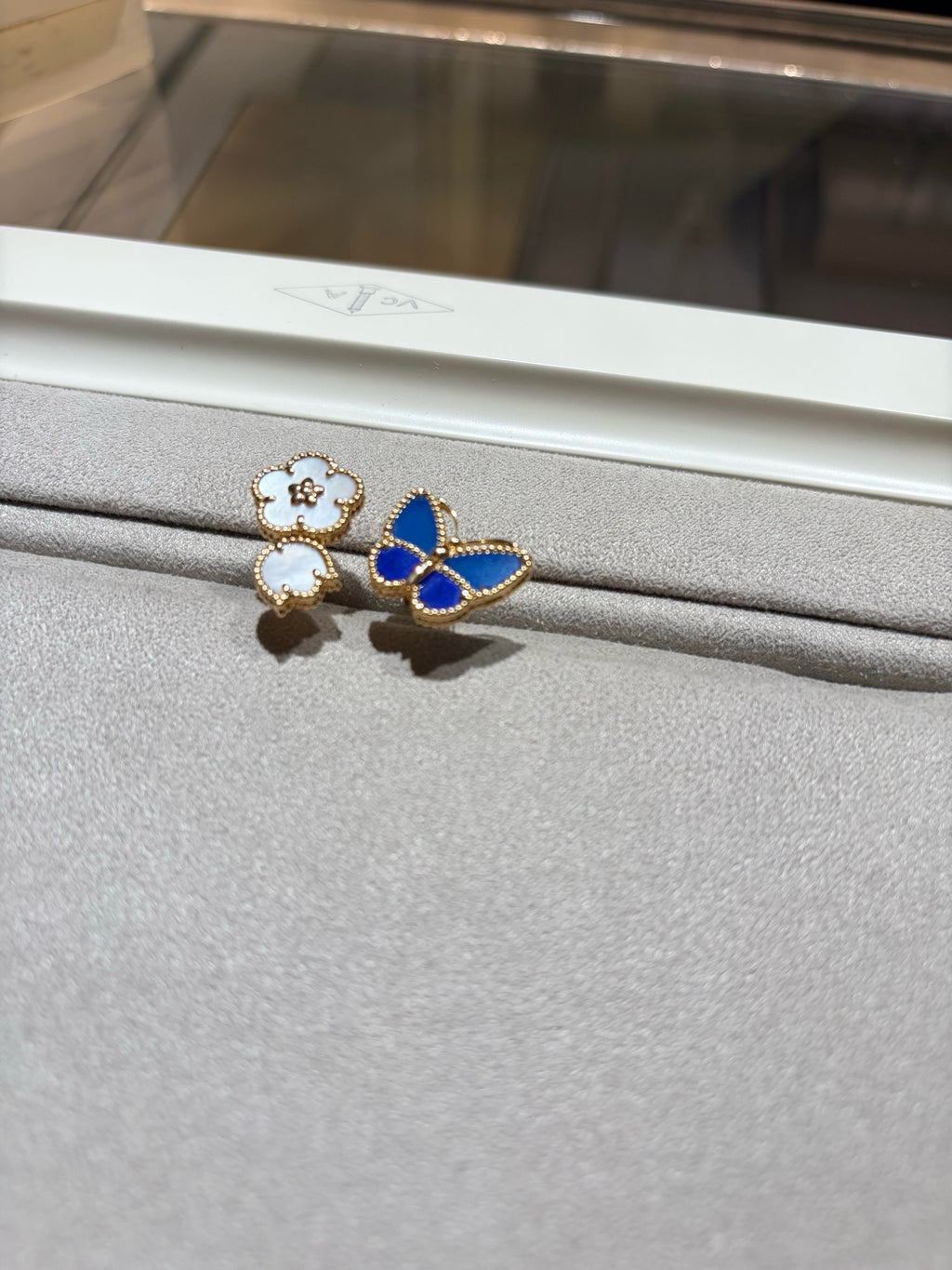 [Luxe]LUCKY SPRING BUTTERFLY OPEN-FACE RINGS