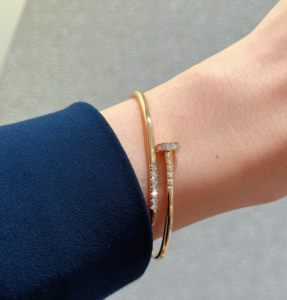 [LUXE JEWELRY]JUSTE BRACELET 2.5MM DIAMONDS NEW