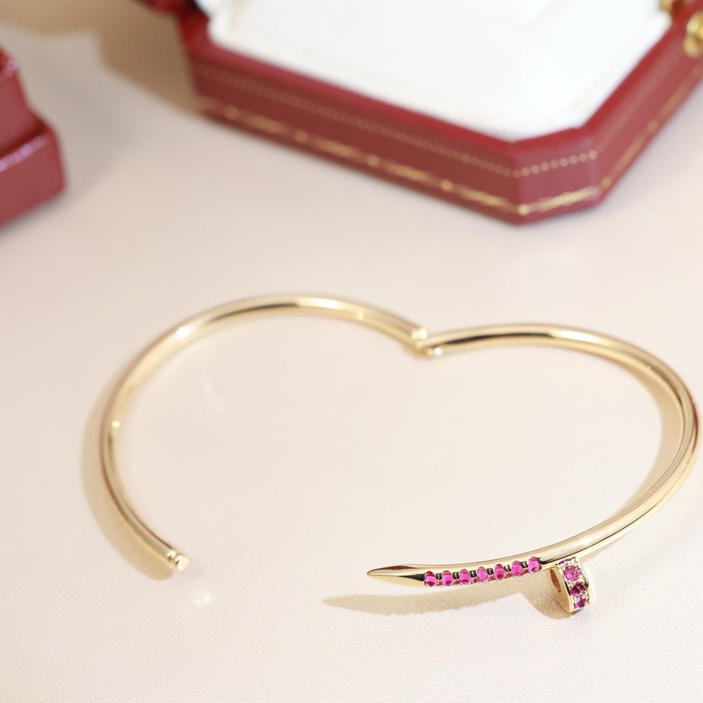[LUXE JEWELRY]JUSTE BRACELET 2.5MM DIAMONDS NEW