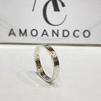 [Luxe]LOVE RING 4MM 1 DIAMOND