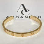 [LUXE JEWELRY] LOVE BRACELET 6.1MM OPEN CUFF