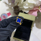 [LUXE JEWELRY]CLOVER RIVERSIBLE RING GOLD COLLECTION