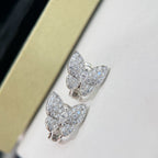 [LUXE JEWELRY]BUTTERFLY ALL DIAMOND EARRINGS