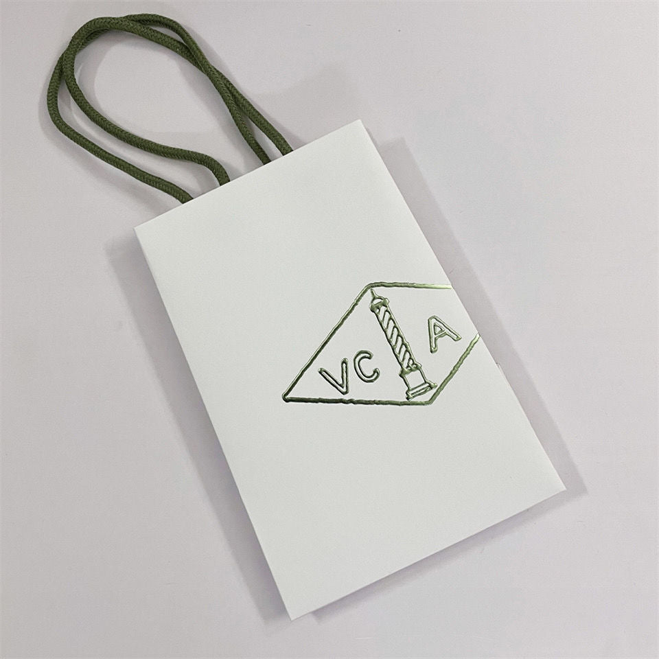 [Luxe]VA CLOVER BRACELET NECKLACE RING BOX GIFT BAG