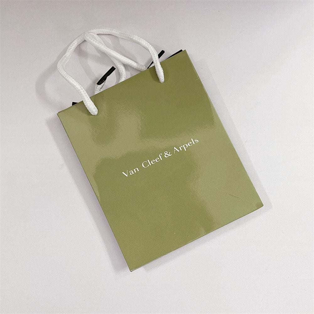 [Luxe]VA CLOVER BRACELET NECKLACE RING BOX GIFT BAG