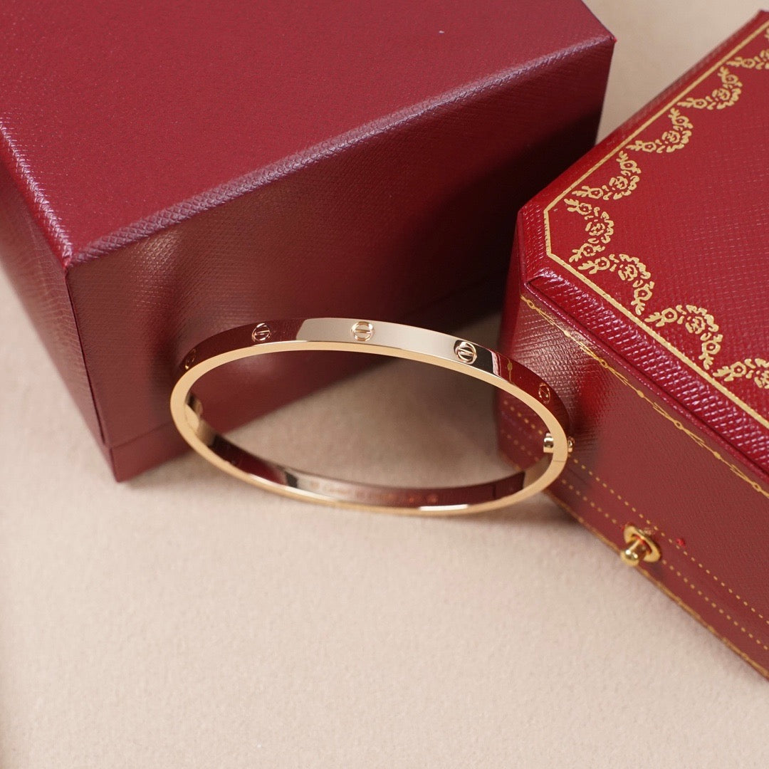 [LUXE JEWELRY] LOVE BRACELET 3.65MM NO DIAMONDS