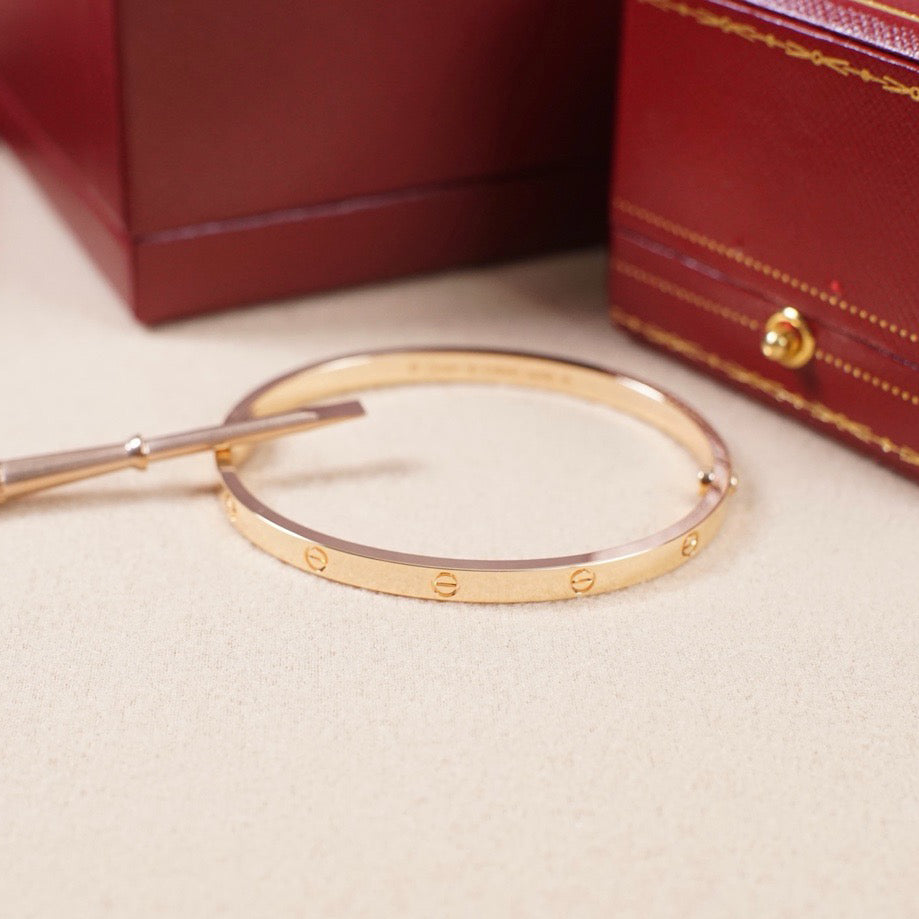 [LUXE JEWELRY] LOVE BRACELET 3.65MM NO DIAMONDS
