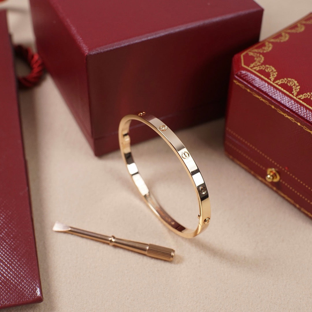 [LUXE JEWELRY] LOVE BRACELET 3.65MM NO DIAMONDS