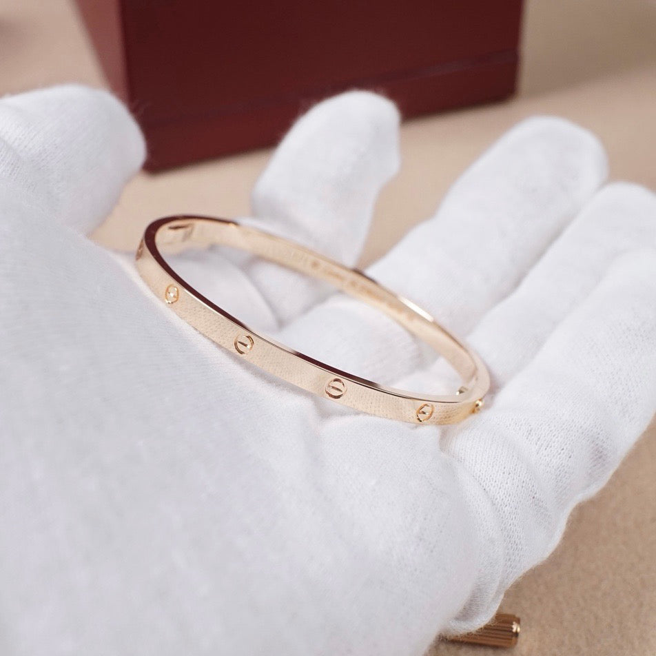 [LUXE JEWELRY] LOVE BRACELET 3.65MM NO DIAMONDS