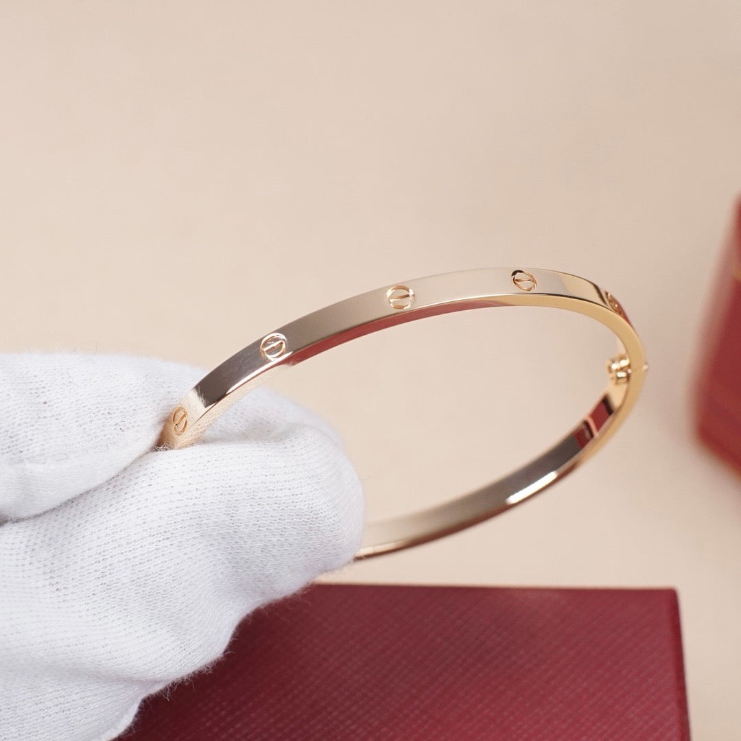 [LUXE JEWELRY] LOVE BRACELET 3.65MM NO DIAMONDS