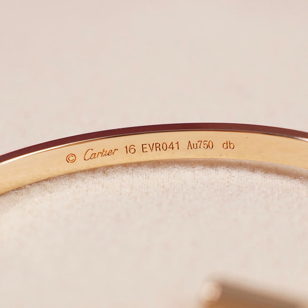 [LUXE JEWELRY] LOVE BRACELET 3.65MM 6 DIAMONDS