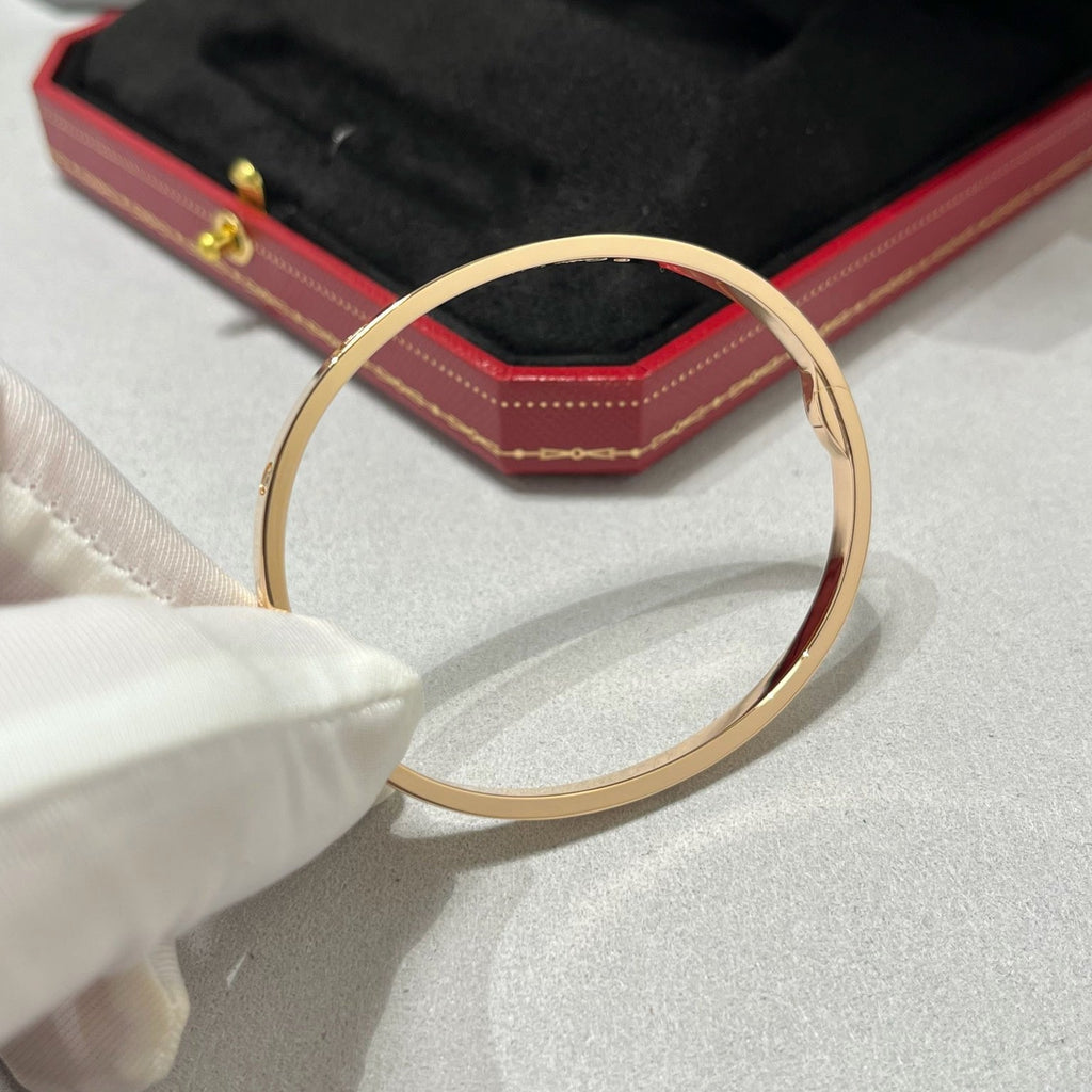 [LUXE JEWELRY] LOVE BRACELET 3.65MM 6 DIAMONDS