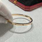 [LUXE JEWELRY] LOVE BRACELET 3.65MM 6 DIAMONDS