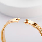 [LUXE JEWELRY] LOVE BRACELET 6.1MM NO DIAMONDS