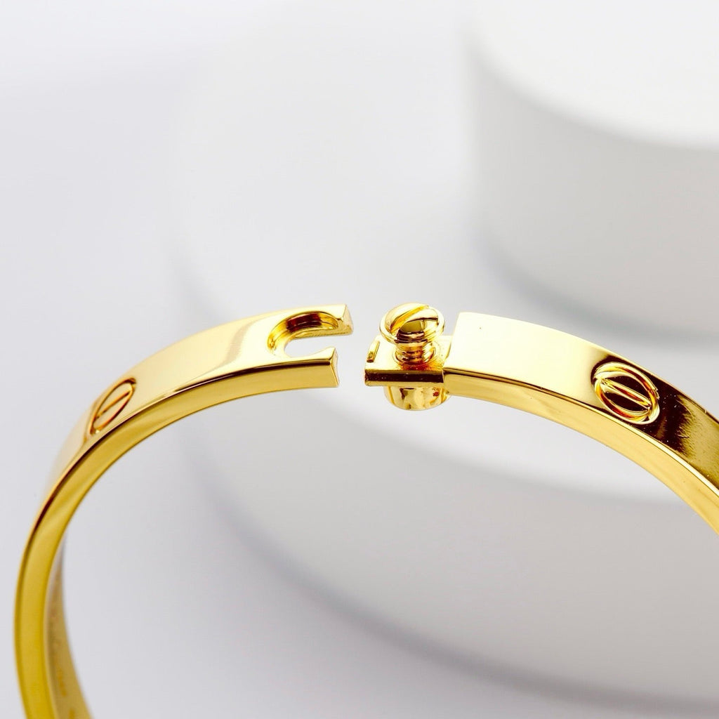 [LUXE JEWELRY] LOVE BRACELET 6.1MM NO DIAMONDS