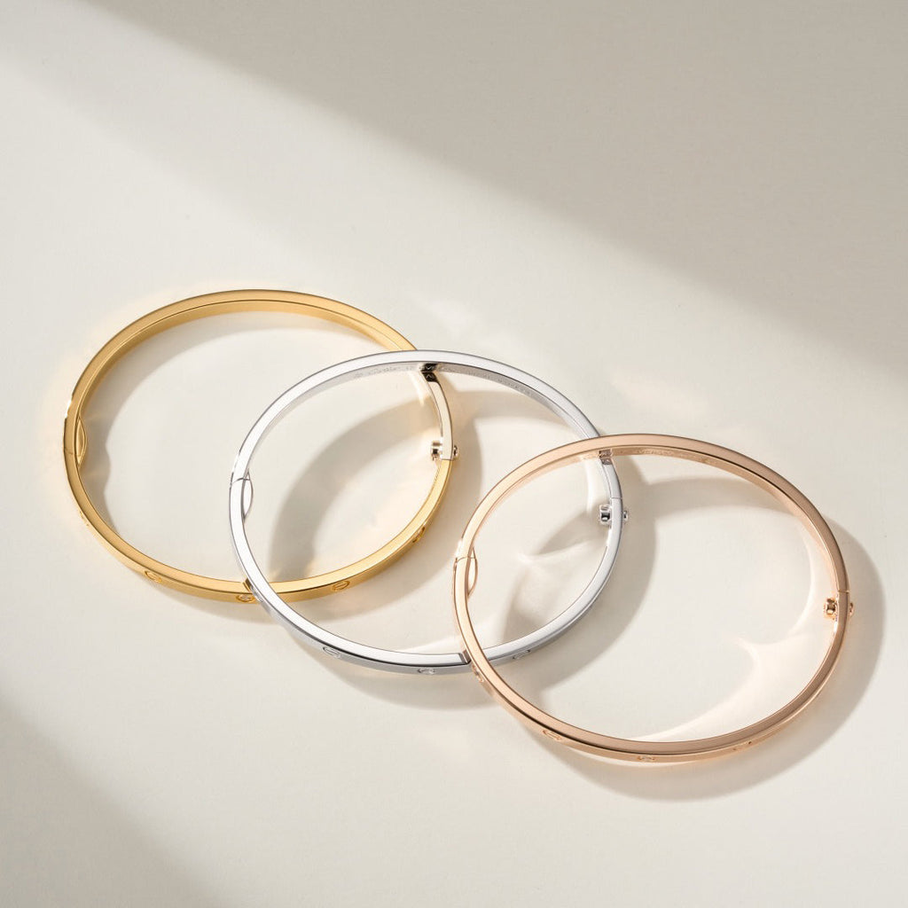 [LUXE JEWELRY] LOVE BRACELET 3.65MM 6 DIAMONDS