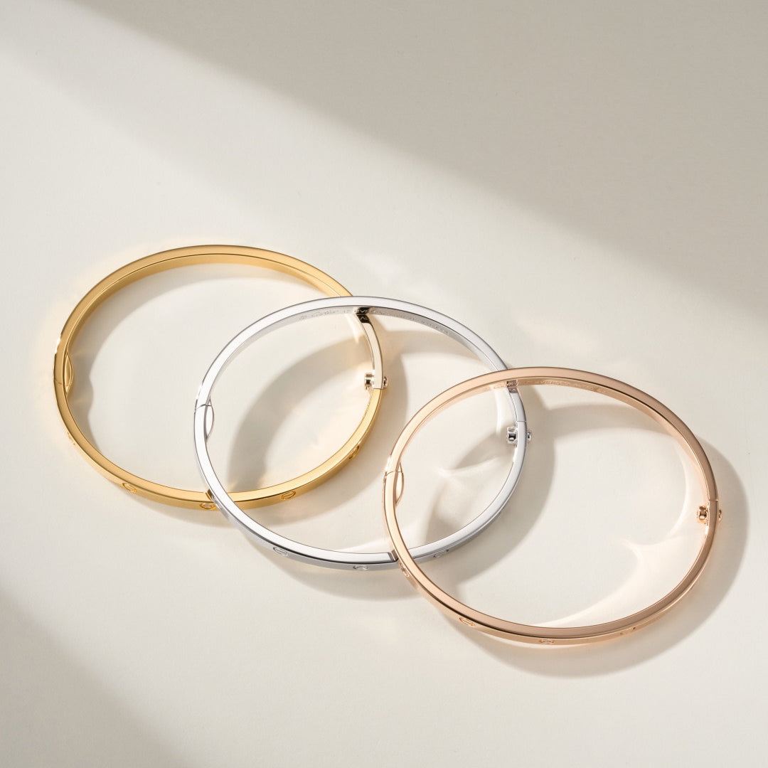 [LUXE JEWELRY] LOVE BRACELET 3.65MM 6 DIAMONDS