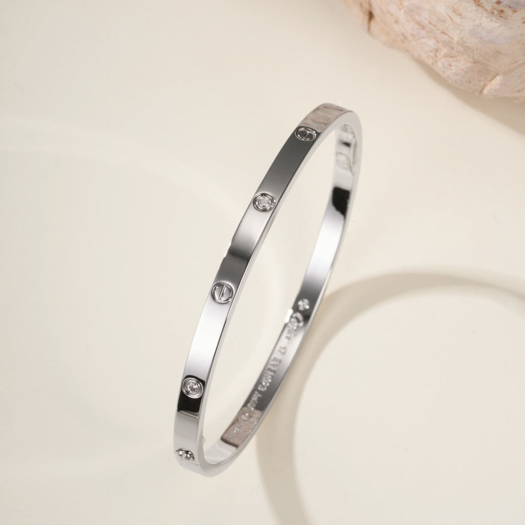 [LUXE JEWELRY] LOVE BRACELET 3.65MM 6 DIAMONDS