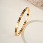 [LUXE JEWELRY] LOVE BRACELET 3.65MM 6 DIAMONDS