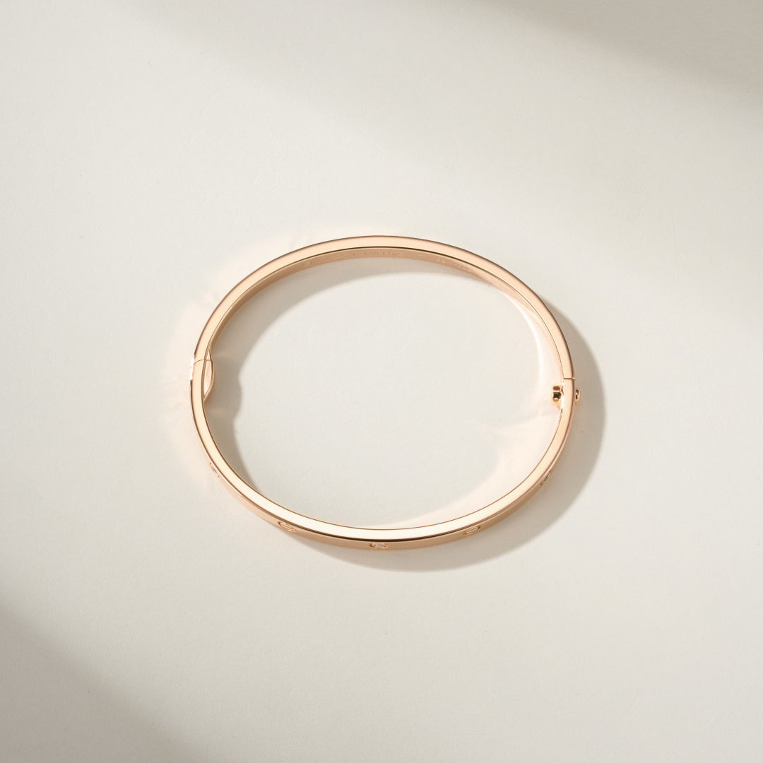 [LUXE JEWELRY] LOVE BRACELET 3.65MM 6 DIAMONDS