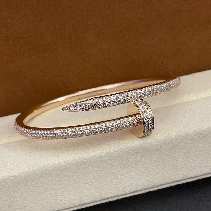 [LUXE JEWELRY] JUSTE BRACELET 3.5MM ALL DIAMONDS