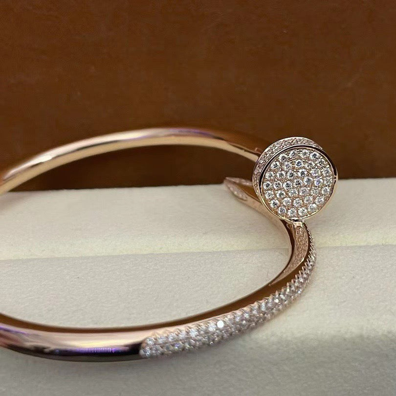 [LUXE JEWELRY] JUSTE BRACELET 3.5MM ALL DIAMONDS