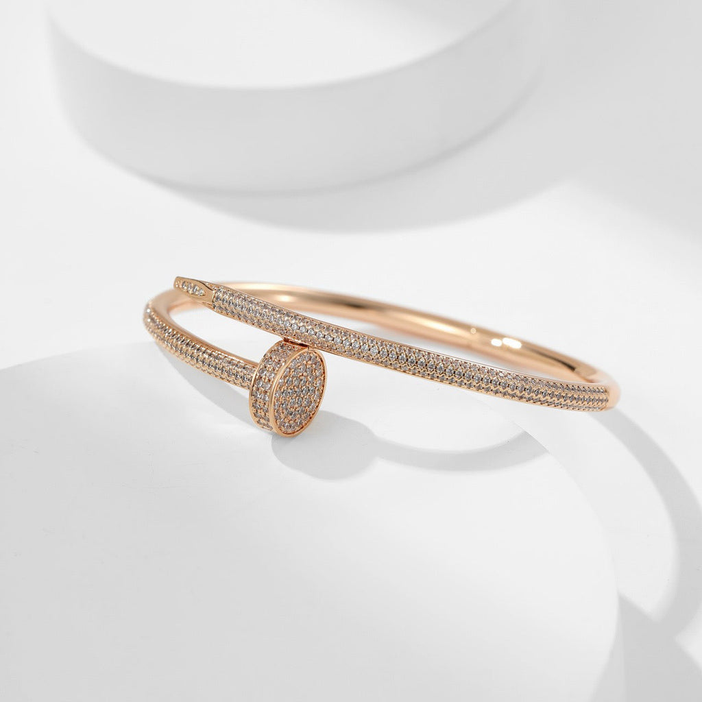 [LUXE JEWELRY] JUSTE BRACELET 3.5MM ALL DIAMONDS