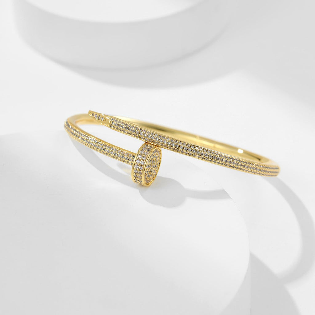[LUXE JEWELRY] JUSTE BRACELET 3.5MM ALL DIAMONDS