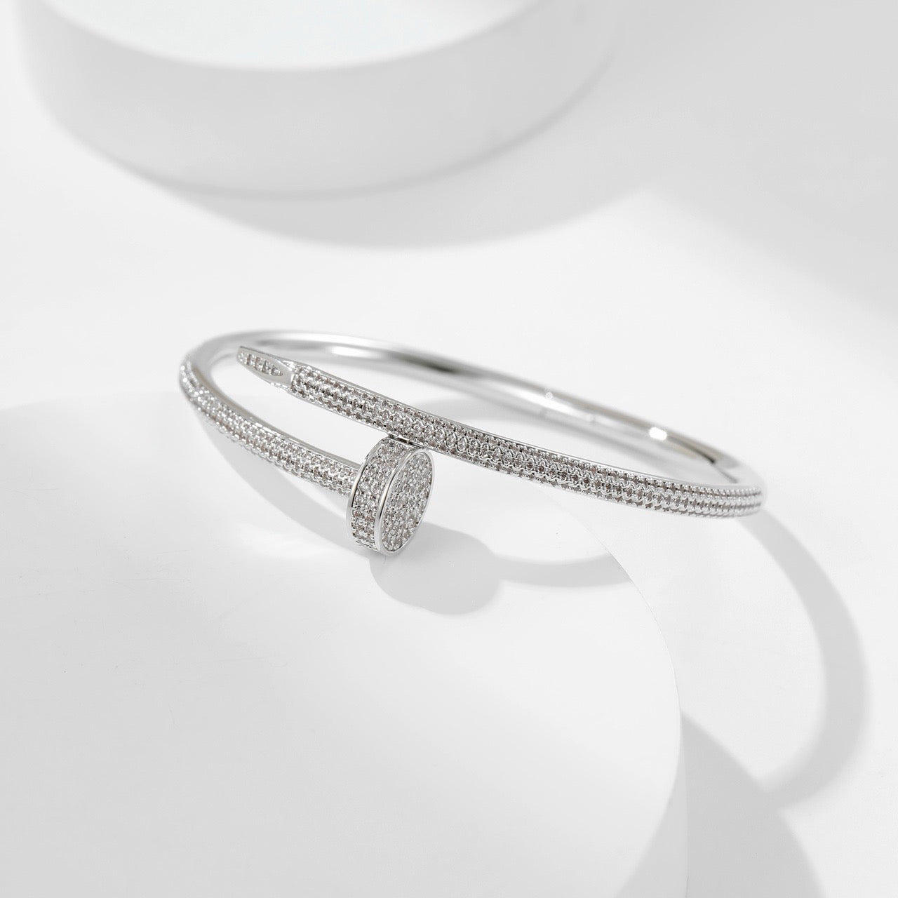 [LUXE JEWELRY] JUSTE BRACELET 3.5MM ALL DIAMONDS