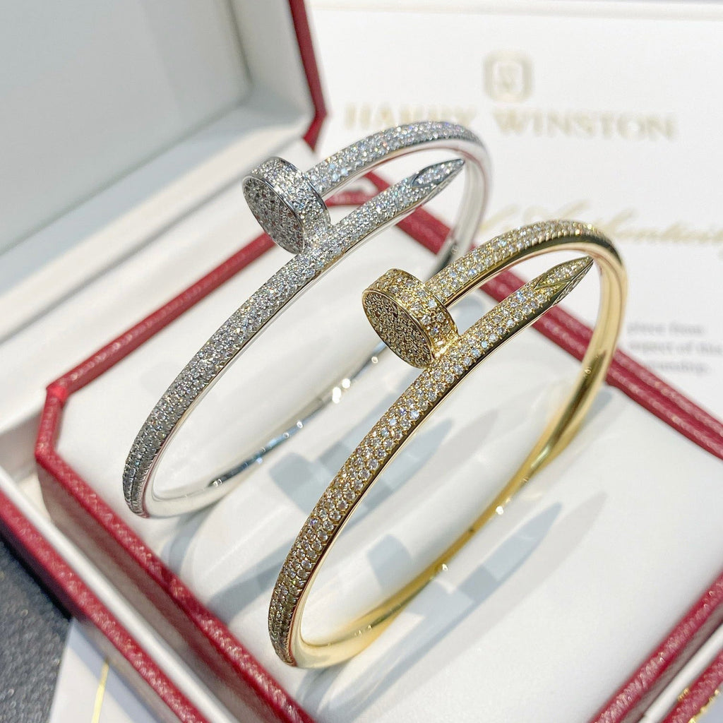 [LUXE JEWELRY] JUSTE BRACELET 3.5MM ALL DIAMONDS