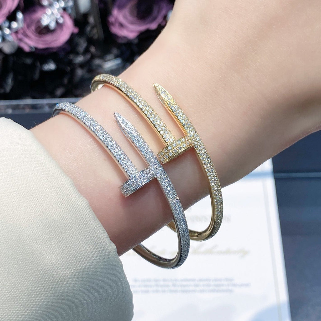 [LUXE JEWELRY] JUSTE BRACELET 3.5MM ALL DIAMONDS