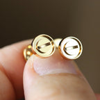 [LUXE JEWELRY] LOVE EARRINGS 7.2MM