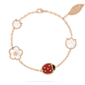 [LUXE JEWELRY]LUCKY SPRING 5 MOTIF BRACELET