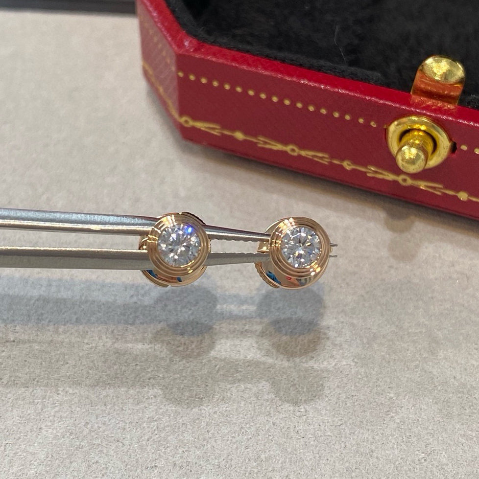 [LUXE JEWELRY] DAMOUR DIAMOND EARRINGS