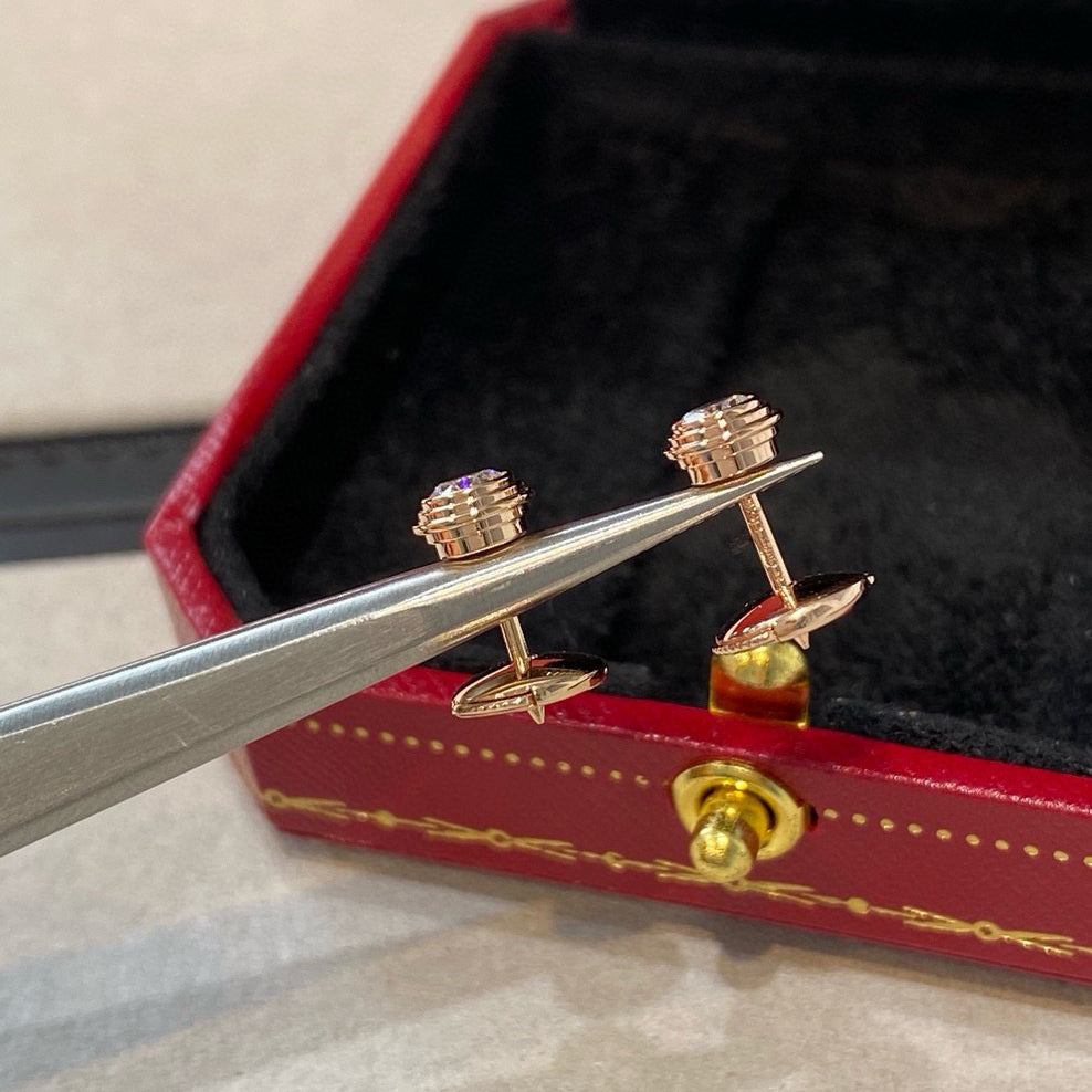 [LUXE JEWELRY] DAMOUR DIAMOND EARRINGS