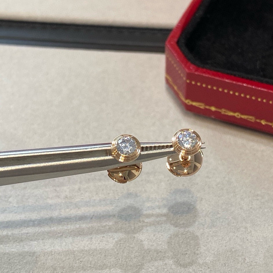 [LUXE JEWELRY] DAMOUR DIAMOND EARRINGS