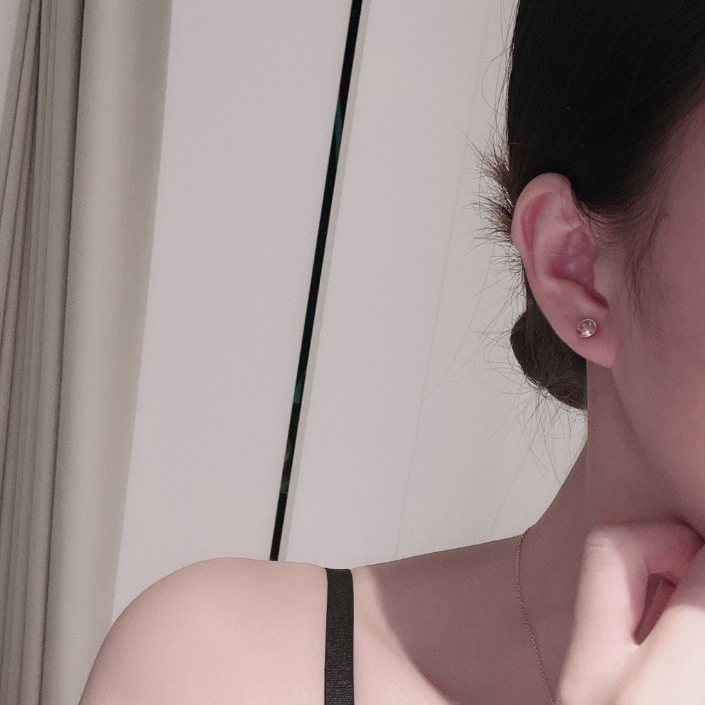 [LUXE JEWELRY] DAMOUR PING DIAMOND EARRINGS