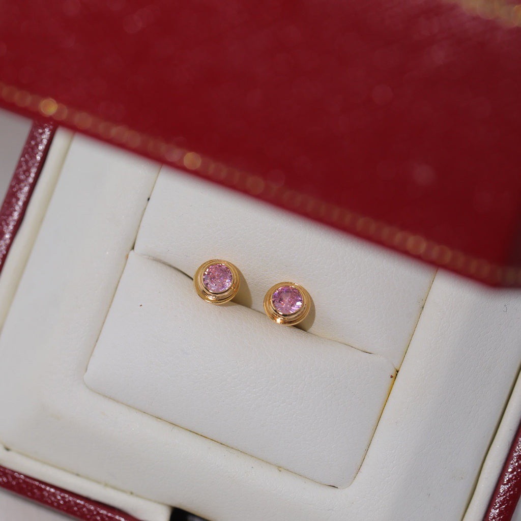 [LUXE JEWELRY] DAMOUR PING DIAMOND EARRINGS