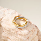 [LUXE JEWELRY] TRINITY 2.5MM RING COLLECTION