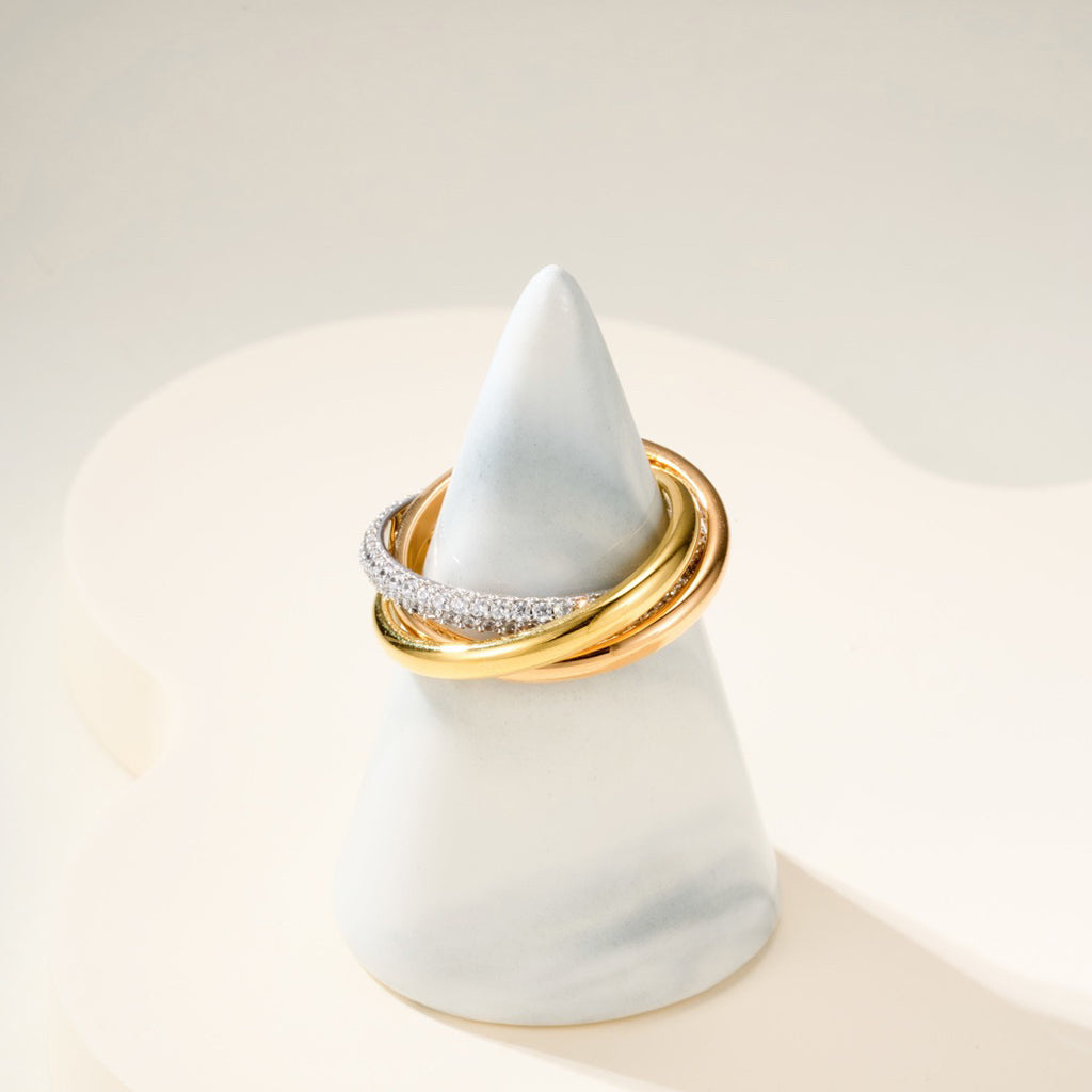 [LUXE JEWELRY] TRINITY 2.5MM RING COLLECTION