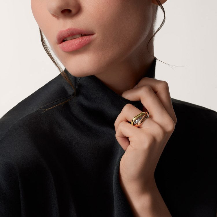 [LUXE] TRINITY 3.5MM CUSHION RING COLLECTION