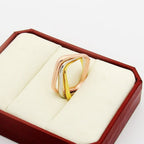 [LUXE] TRINITY 3.5MM CUSHION RING COLLECTION