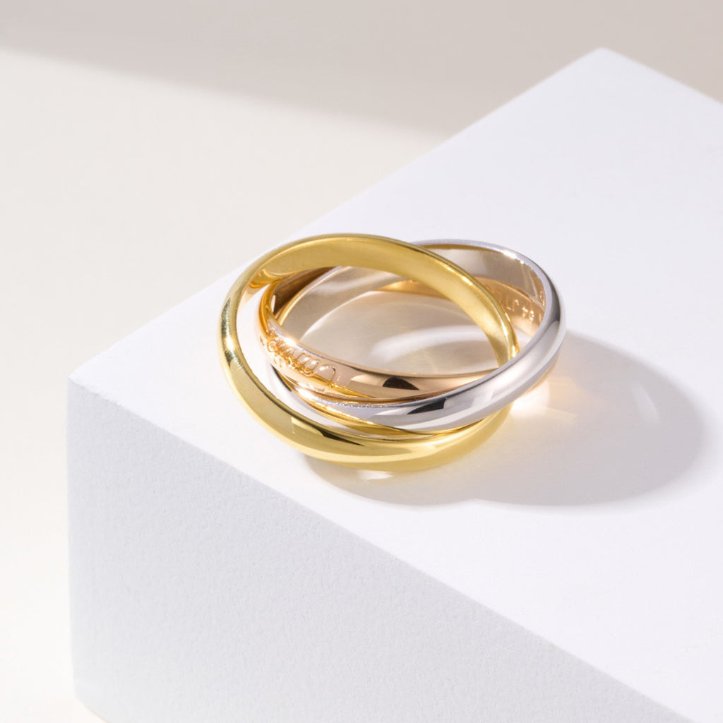 [LUXE JEWELRY] TRINITY 2.5MM RING COLLECTION