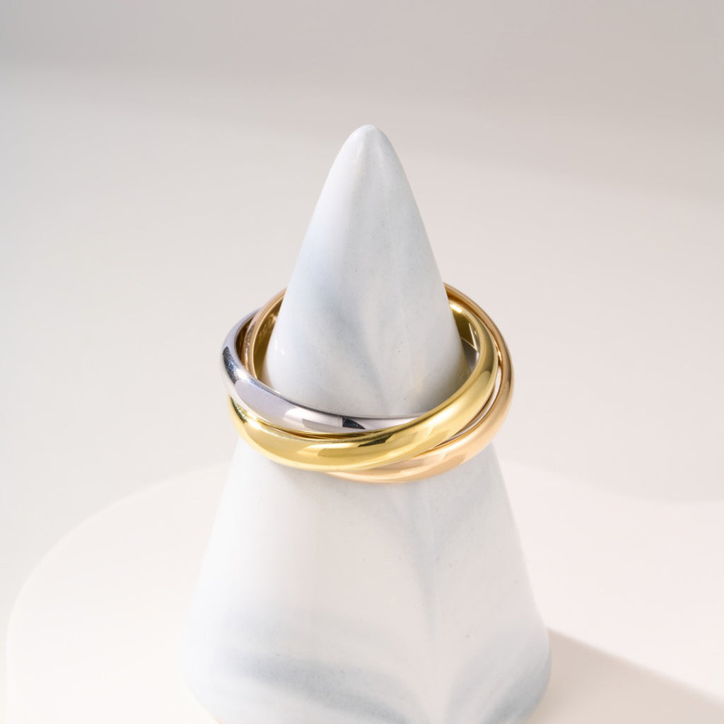 [LUXE JEWELRY] TRINITY 2.5MM RING COLLECTION