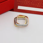 [LUXE] TRINITY 3.5MM CUSHION RING COLLECTION