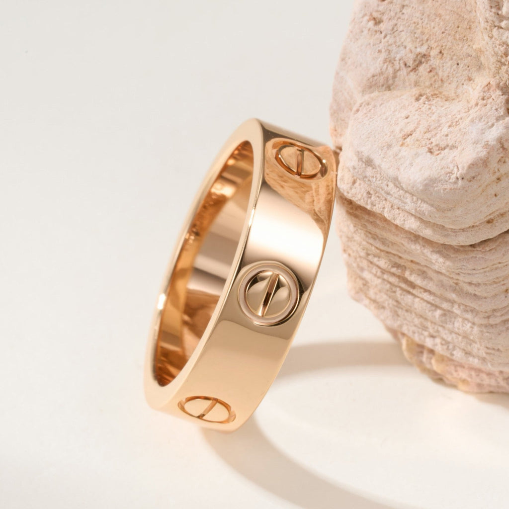 [LUXE JEWELRY] LOVE RING 5.5MM NO DIAMOND