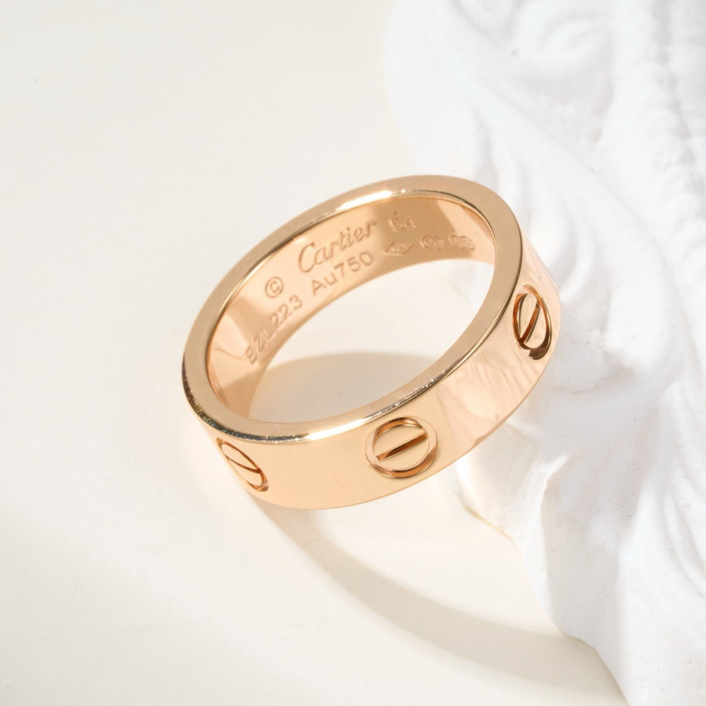 [LUXE JEWELRY] LOVE RING 5.5MM NO DIAMOND