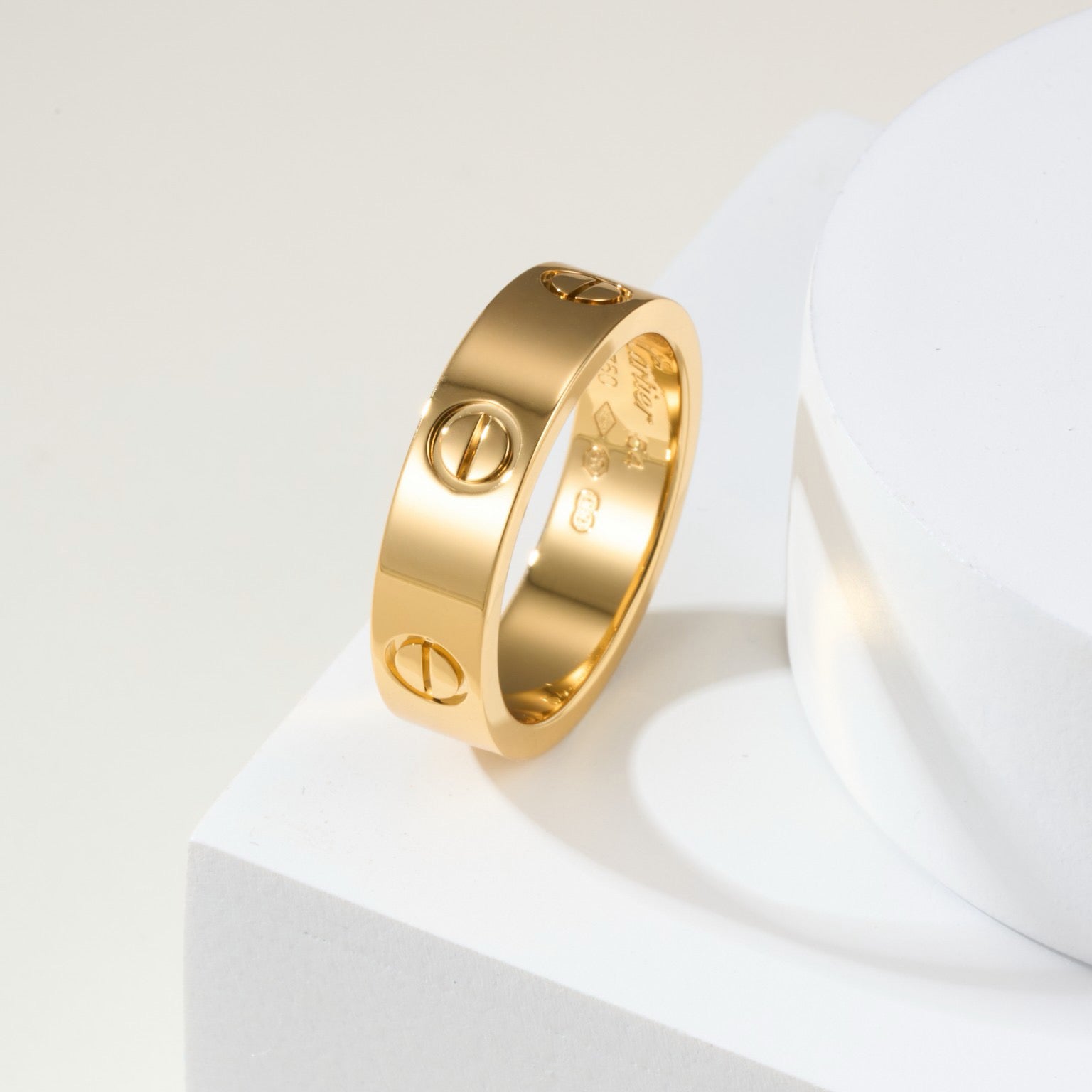 [LUXE JEWELRY] LOVE RING 5.5MM NO DIAMOND